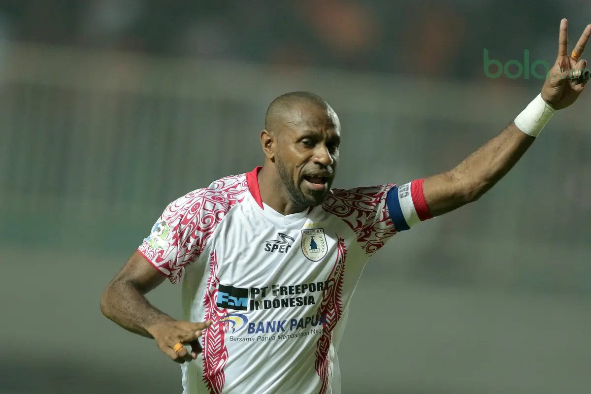 Persipura Jayapura, Bola.com, Gojek Liga 1 bersama Buka Lapak, Boaz Solossa