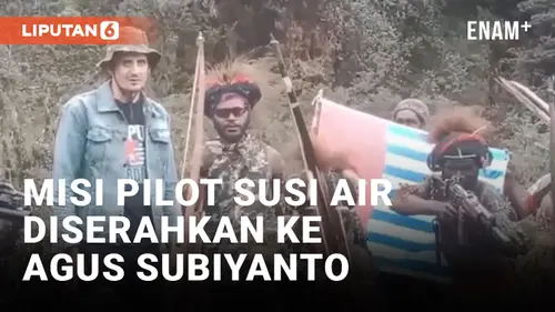 VIDEO: Yudo Margono Serahkan Misi Pembebasan Pilot Susi Air ke Agus Subiyanto