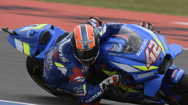 Image result for Insiden Marquez Bantu Alex Rins Jadi Juara MotoGP Austin