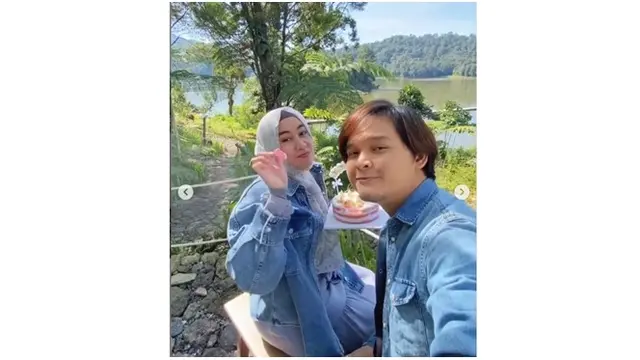 6 Momen Romantis Anisa Rahma Rayakan Ultah ke-31 Bareng Suami di Bandung