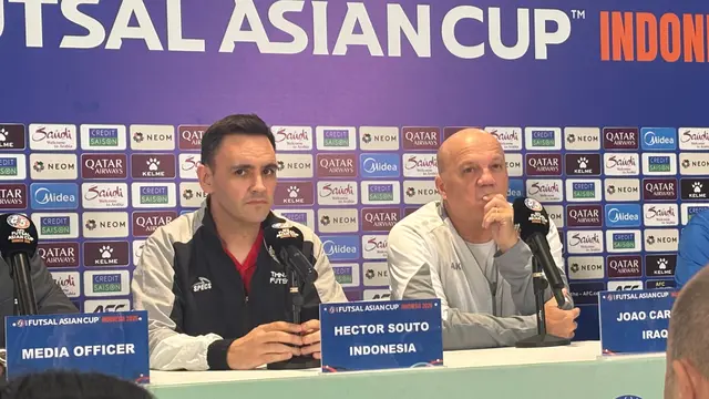 Pelatih TImnas Futsal Indonesia Hector Souto