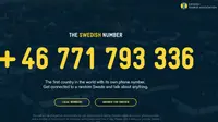 Top 3: 'Nomor Telepon' Negara Swedia Paling Dibaca
