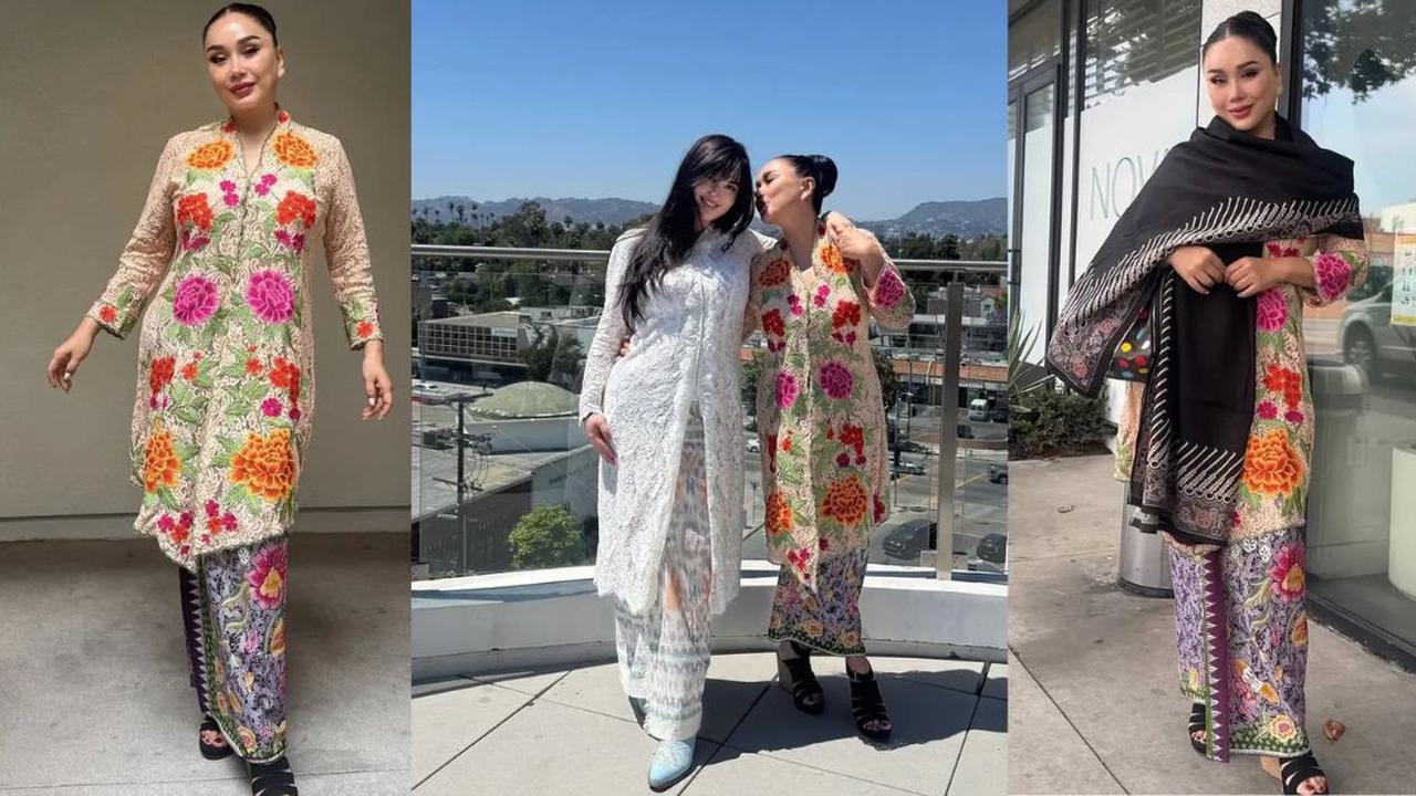4 Potret Titi DJ di Pernikahan Stephanie Poetri sang Anak, Kebaya Tradisional Pancarkan Keanggunan