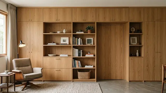 Inspirasi Desain Pintu Kamuflase/AI Generated