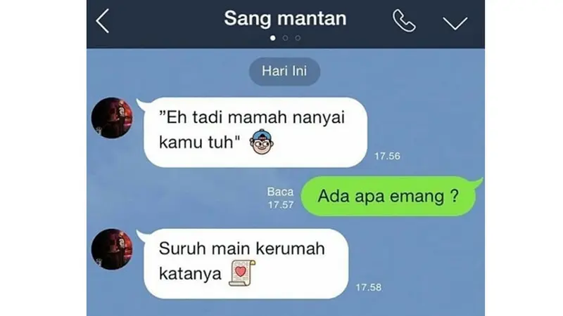 6 Chat Mantan Ajak Ketemuan Ini Modusnya Bikin Geleng Kepala