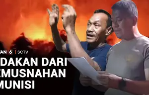 Ledakan dari Pemusnahan Amunisi