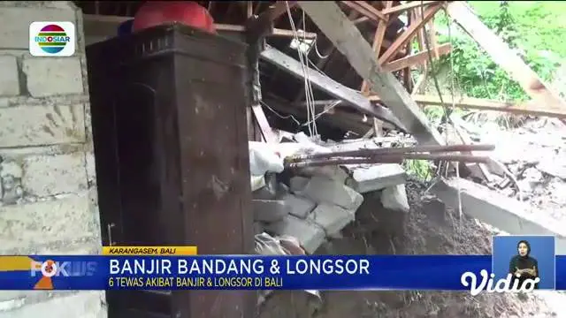 Perbarui informasi Anda bersama Fokus edisi (18/10) dengan berita-berita sebagai berikut, Banjir dan Longsor, Enam Orang Tewas, Sidang Perdana Bharada Eliezer, Atap Bangunan Miniswalayan Runtuh, Lumpur Penuhi Rumah Warga.