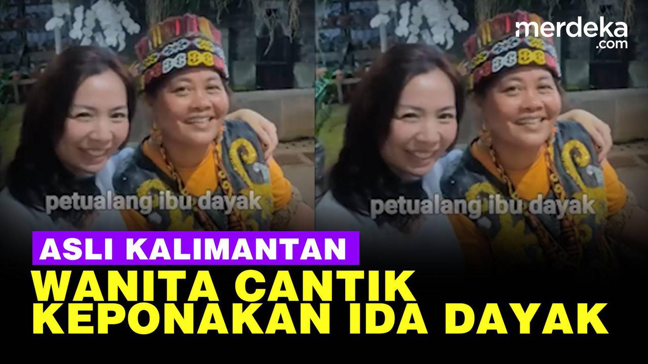 VIDEO: Senyum Manis Wanita Cantik Keponakan Ida Dayak Asli Kalimantan