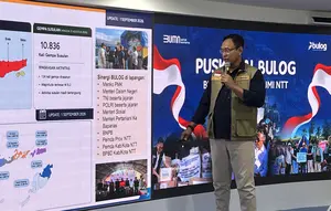 Bulog Salurkan 1.321 Ton Beras untuk Korban Gempa NTT