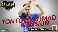 Kolom Erwin Fitriansyah: Tontowi Ahmad Pensiun. (Bola.com/Dody Iryawan)