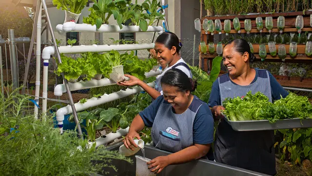 Ide Kebun Sayur untuk Paguyuban Ibu-ibu Paroki (AI)