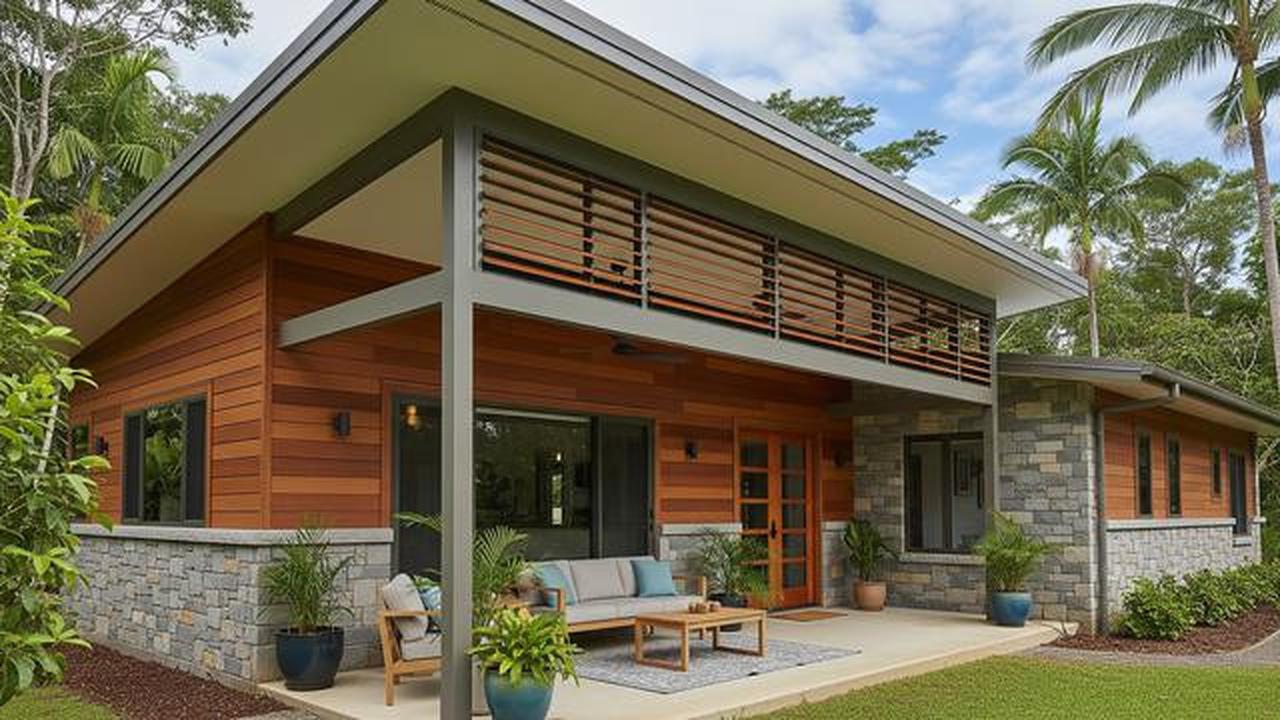 9 Desain Rumah Tropis Modern Tahan Lembap, Rumah Tetap Sejuk Tanpa AC