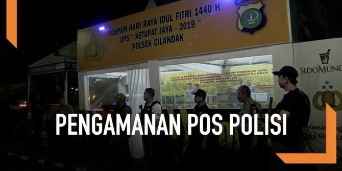 VIDEO: Antisipasi Teror, Penjagaan Pos Pengamanan Lebaran Diperketat