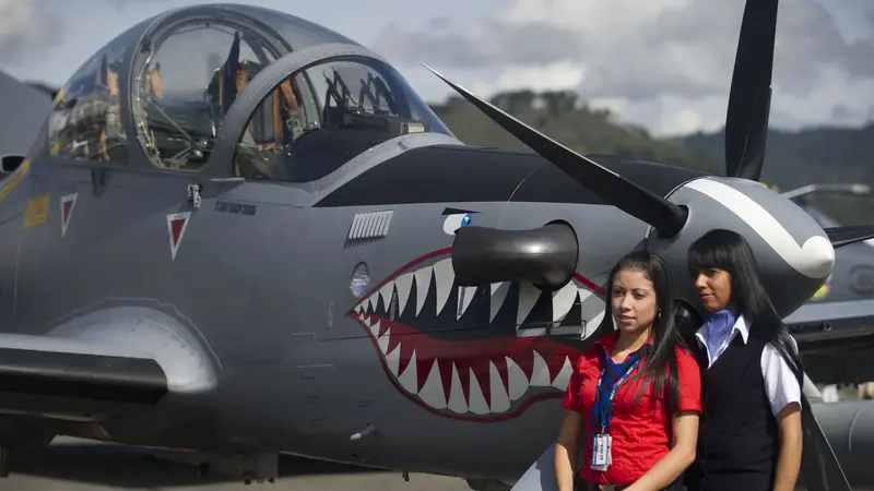 20160210-Pesawat Tucano-AFP