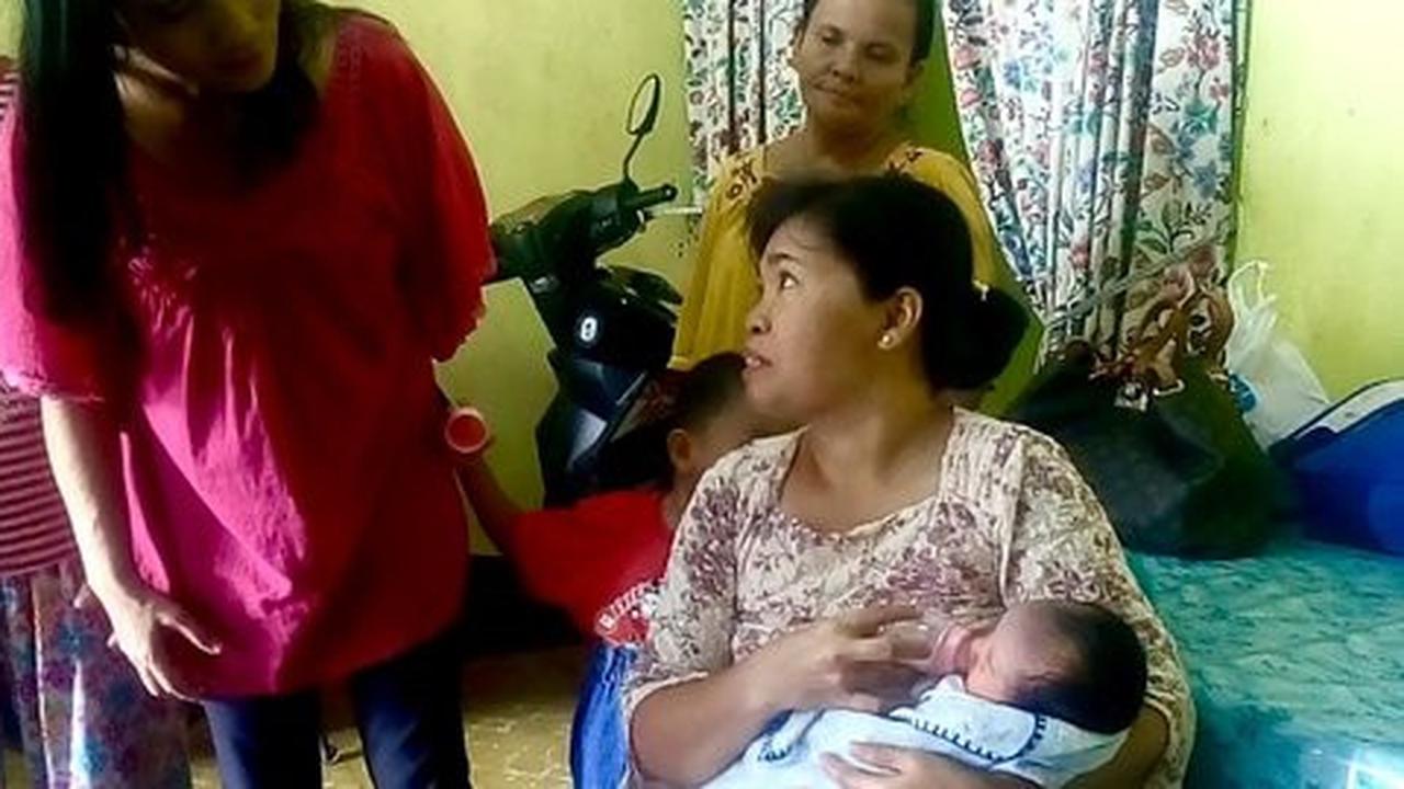 Siang bolong, bayi laki-laki dibuang di ruang tamu keluarga Sihotang