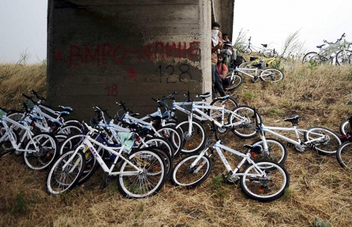Cari pelindungan, para imigran Suriah rela gowes sepeda ribuan Km