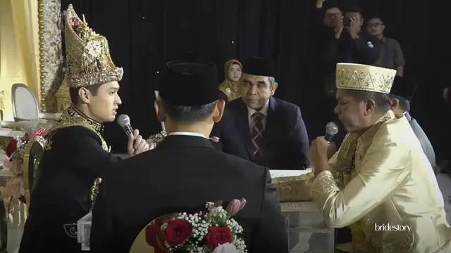 Akad Nikah Beby Tsabina dan Rizky Natakusumah