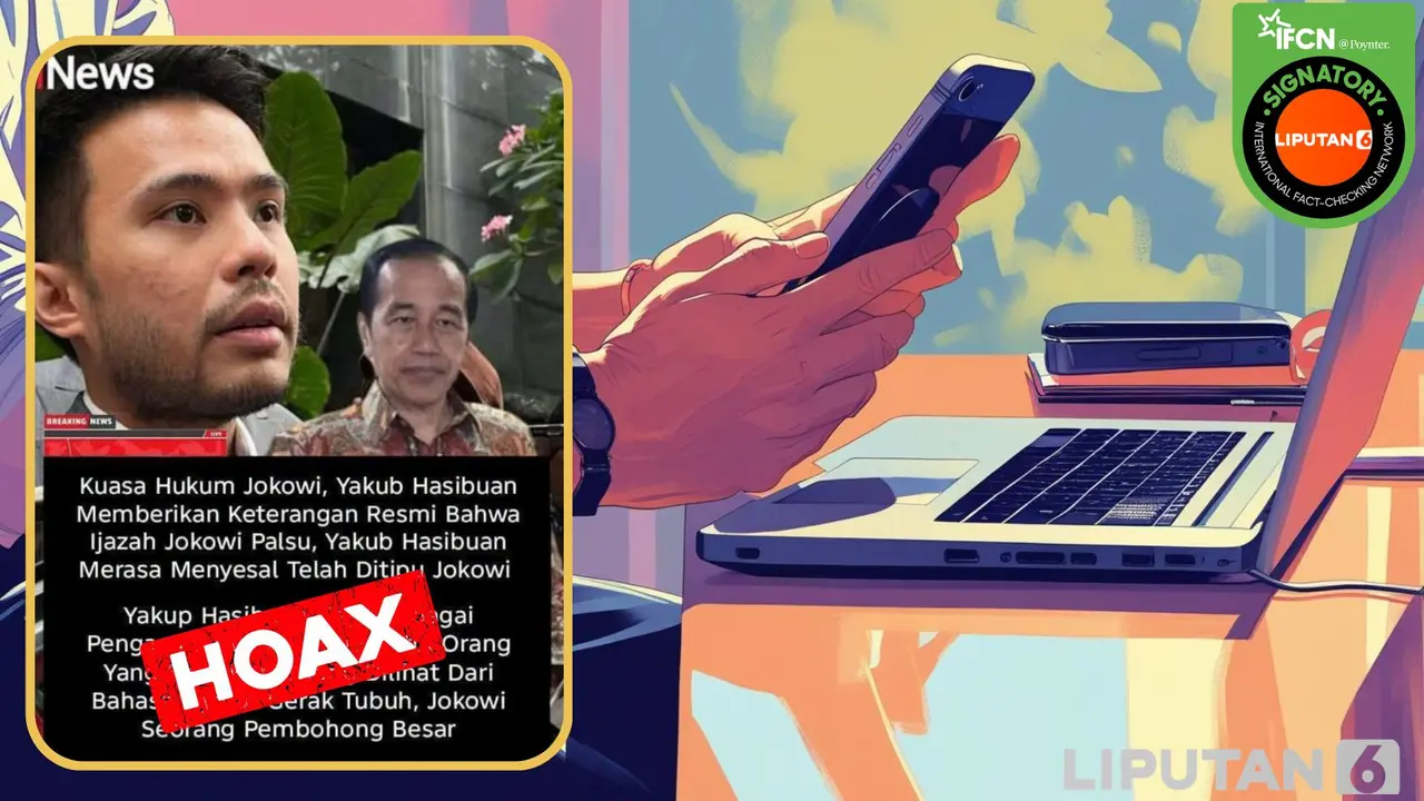 Cek fakta pengacara Yakub Hasibuan menyesal ditipu Jokowi