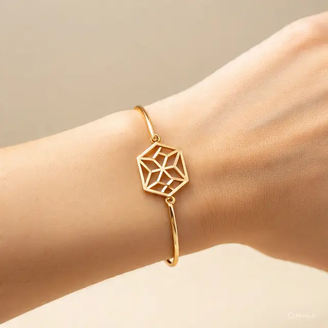 Gelang Emas 5 Gram 18 Karat