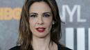 Mantan model Brasil Luciana Gimenez berpose saat mengahadiri New York Premiere ' Vinyl ', Amerika Serikat, Jumat  (15/1). Luciana Gimenez  merupakan model yang pernah mempunyai hubungan dengan bintang rok dunia Mick Jagger. (REUTERS / Eduardo Munoz)