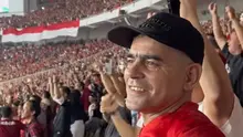 Momen Cristian Gonzalez Nostalgia Nonton Indonesia vs Filipina (Sumber: Intagram/el_locogoliadorcg10_)