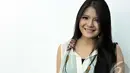 Sempat kesulitan mendapat job, kini Sonya lega karirnya makin lancar. Ia sudah mulai ditawari untuk bermain film dan sinetron. Foto diambil pada 20 Juni 2014 (Liputan6.com/Panji Diksana)
