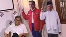 Tim TKN Jokowi-Ma'ruf Amin, Budiman Sudjatmiko saat berbicara pada diskusi di Rumah Cemara, Jakarta, Rabu (10/4). Diskusi bertema Hoax, Golput dan Masa Depan Bangsa. (Liputan6.com/Helmi Fithriansyah)