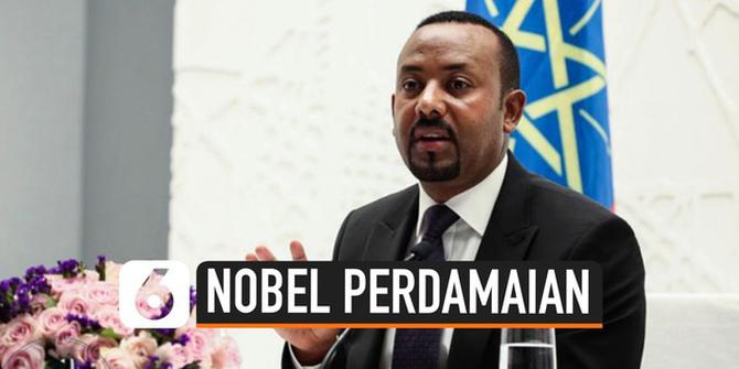 VIDEO: Perdana Menteri Ethiopia Raih Nobel Perdamaian 2019