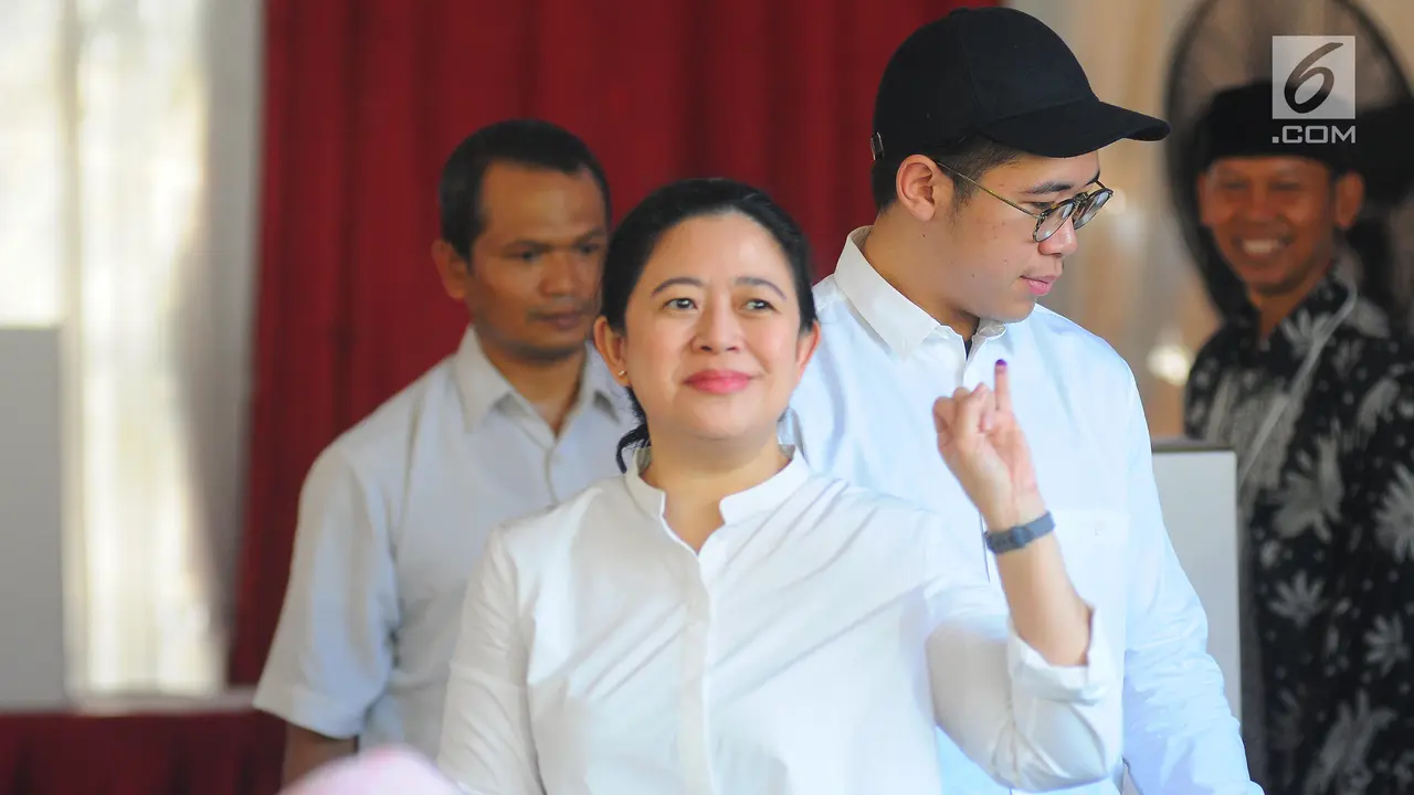 Puan Maharani Gunakan Hak Pilih Bareng Megawati