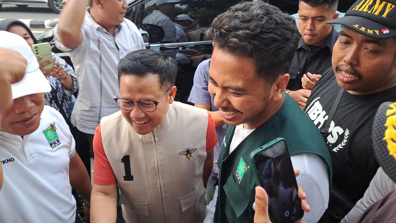 Calon Wakil Presiden (Cawapres) nomor urut 1 Muhaimin Iskandar (Cak Imin).