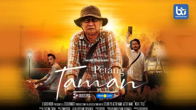 Poster film Petang di Taman. (Foto: Dok. BTI)