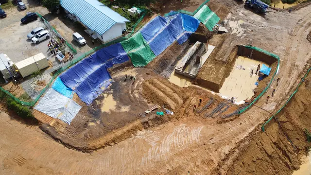 Kolam retensi daerah aliran sungai (DAS).
