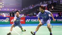 Ganda putra Indonesia Kevin Sanjaya Sukamuljo / Marcus Fernaldi Gideon. (Humas PP PBSI)