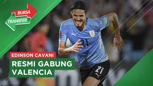 Berita video Bursa Transfer kali ini soal Edinson Cavani yang resmi bergabung ke Valencia karena Gennaro Gattuso.