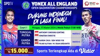 Final All England 2024 di Vidio. (Sumber: dok. vidio.com)