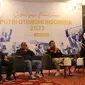 Direktur Eksekutif Apkasi Sarman Simanjorang memberikan paparan saat Sosialisasi Pemilihan Putri Otonomi Indonesia 2023 di Jakarta, Jum'at (19/05/2023). (Foto: Humas Apkasi)