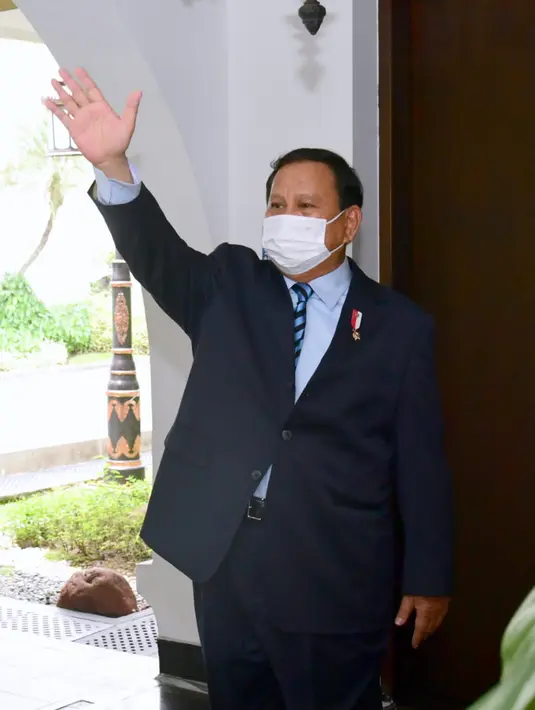 Ketua Umum Partai Gerindra Prabowo Subianto saat tiba di Istana Kepresidenan Jakarta, Rabu, 15 Juni 2022. Presiden Jokowi mengundang para ketum partai politik menjelang perombakan atau reshuffle kabinet. (Foto: Sekretariat Presiden)