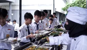 Tiru Jepang, Uji Coba MBG Prasmanan Libatkan Siswa Piket