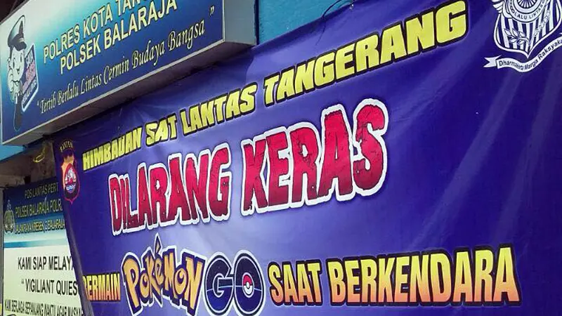 Larangan Main Pokemon Go