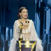 Joy Awards 2026 yang digelar di Riyadh pada 17 Januari 2026 turut jadi ajang unjuk gaya selebritas dunia dengan perhiasan mewah dari Chopard Haute Joaillerie. [Dok/chopard].