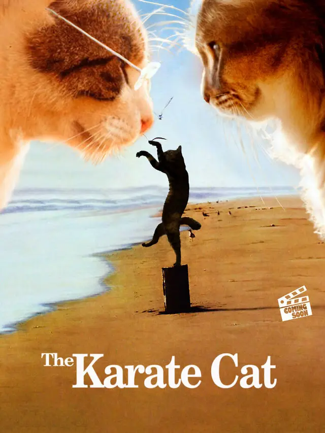 8 Parodi Poster Film Ini Kocak, Peran Utama Diganti Kucing Lucu