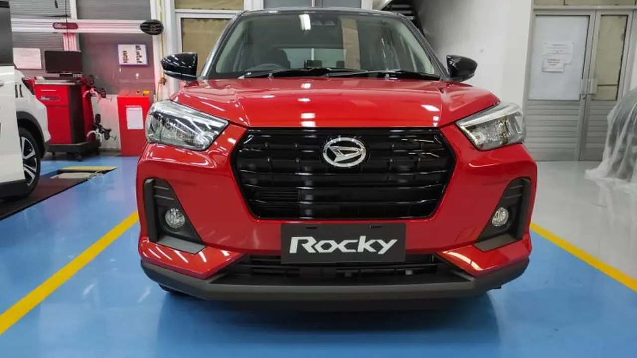 Tampilan grill Daihatsu Rocky (Arief A/Liputan6.com)