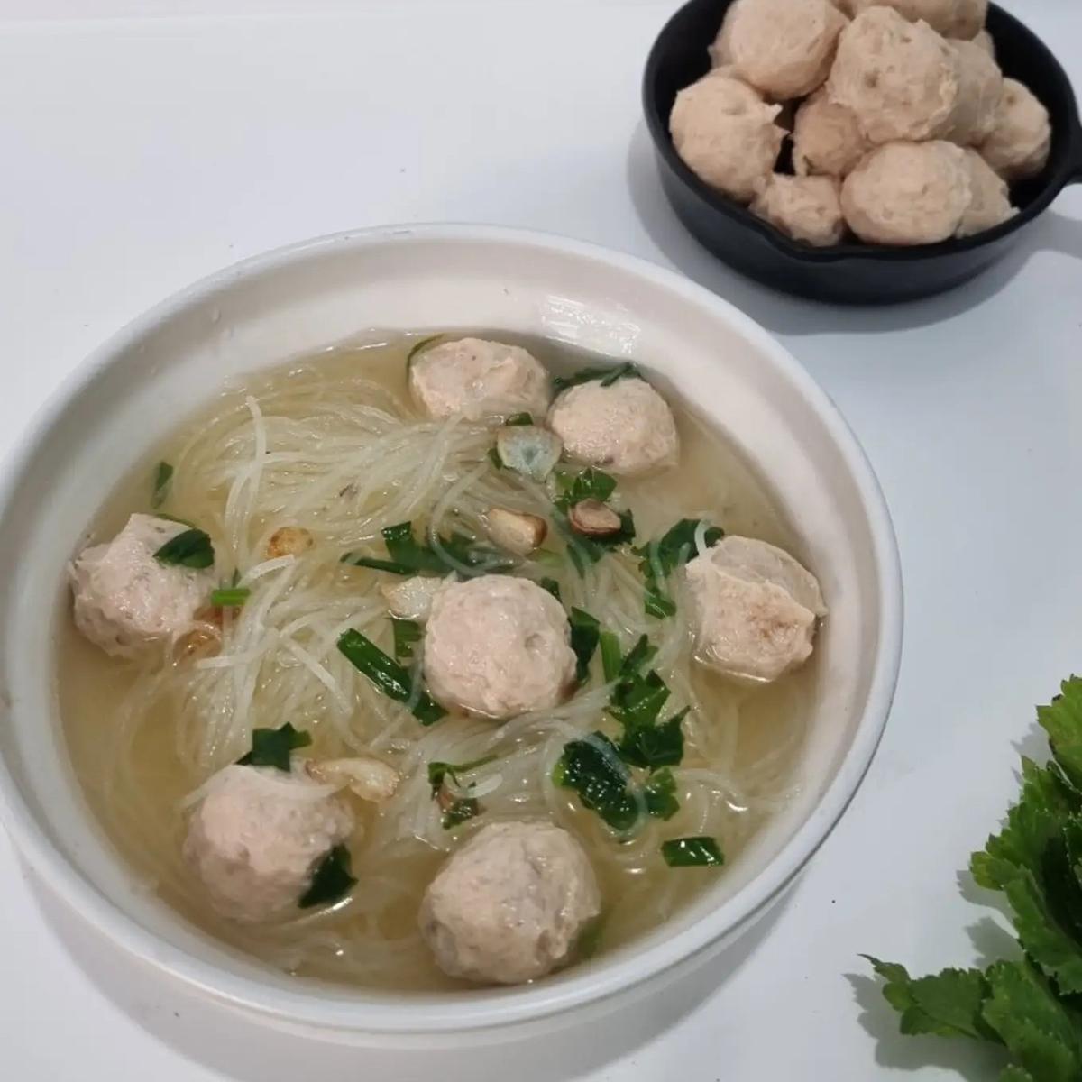Bakso Ayam Udang Berkuah