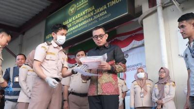 Barantin Pastikan Pelayanan Karantina Jatim Optimal, Targetkan 2.000 Kontainer Per Hari
