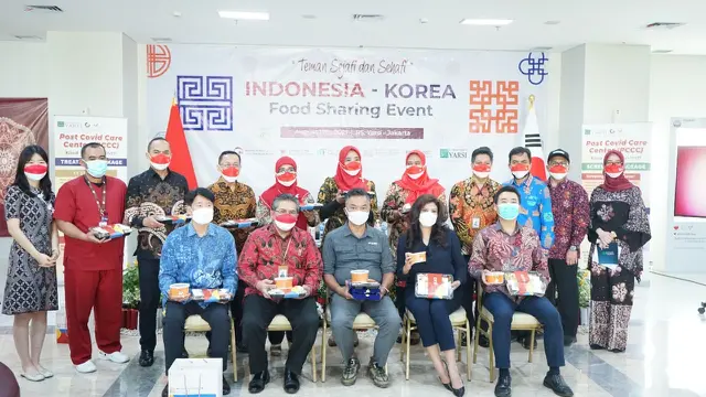 Indonesia-Food Sharing Event. (Dokumentasi Kedubes Korea)