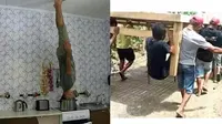 6 Kelakuan Bapak-Bapak Banyak Tingkah Ini Kocak, Tak Bisa Diam (sumber: Instagram.com/kebebasanrakyat)