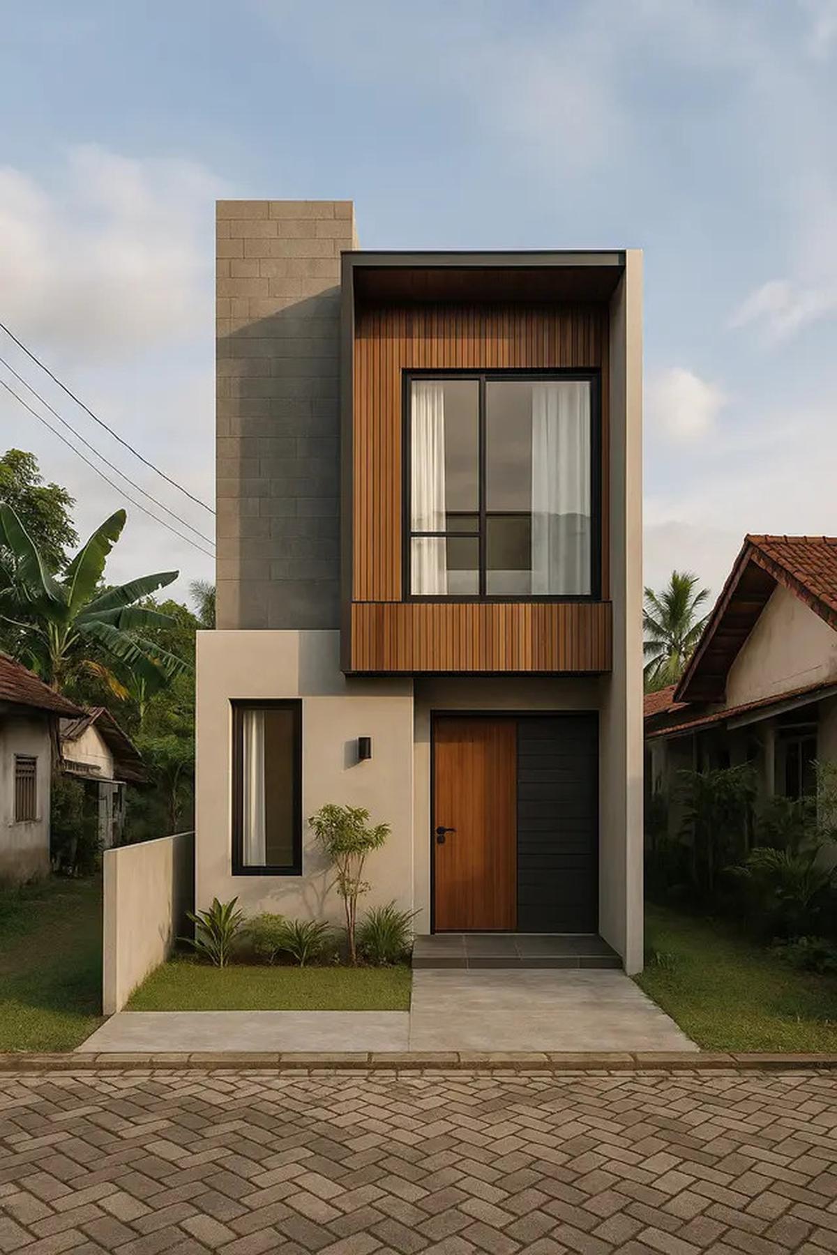 7 Tren Model Rumah Minimalis 2 Lantai di Lahan Terbatas, Tetap Nyaman Meski Tak Luas
