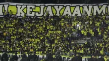 Pendukung Persegres Gresik United (Liputan6.com / Dimas Angga P)