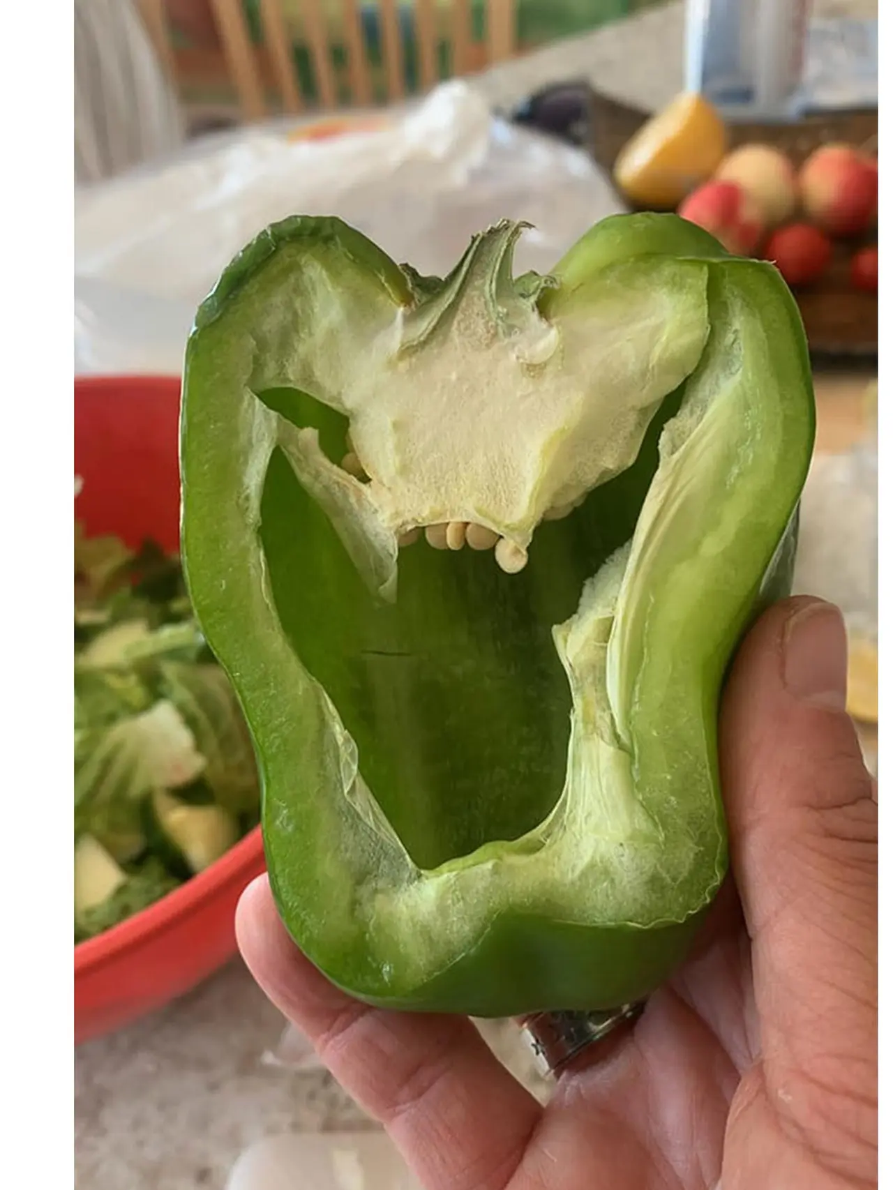 6 Potret Ilusi Optik Makanan Bak Punya Mata dan Mulut, Seolah Hidup