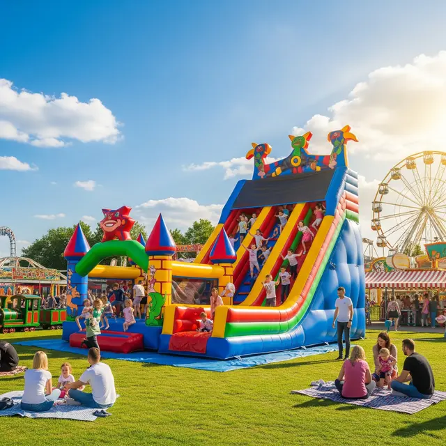 Ide Sewa Mainan Anak di Area Wisata Keluarga (Image by Gemini AI0